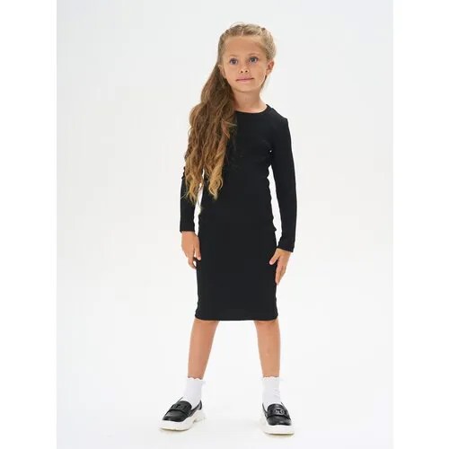 Школьное платье КотМарКот, размер 158, черный