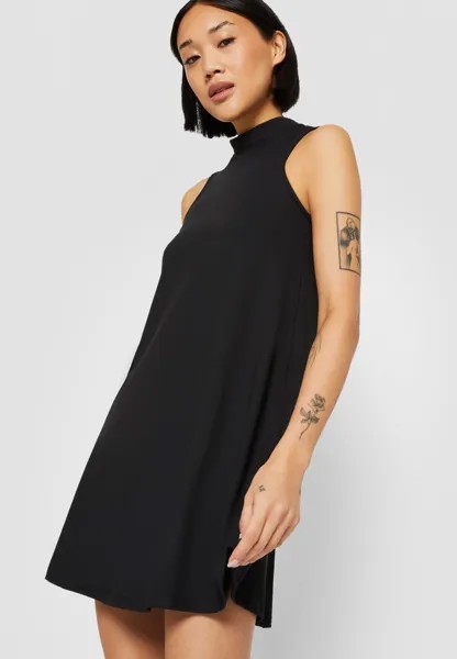 Дневное платье Turtleneck Dress Urban Classics, черное