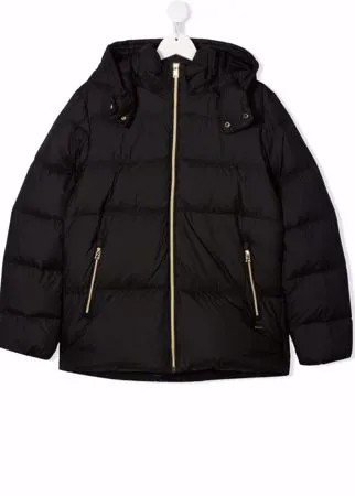 Woolrich Kids пуховик с капюшоном