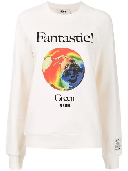 MSGM толстовка с графичным принтом