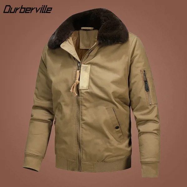 Новинка, мужские зимние теплые куртки, однотонные утепленные парки с отложным воротником, куртка-бомбер, модная уличная одежда, пальто Chaquetas