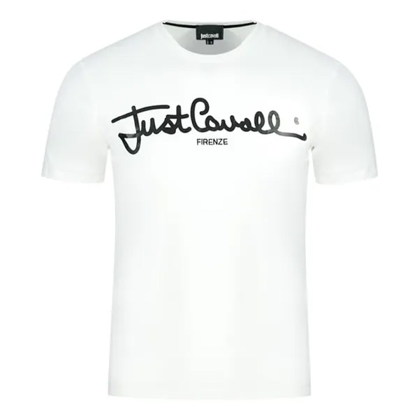 Футболка с логотипом it Just Cavalli, белый