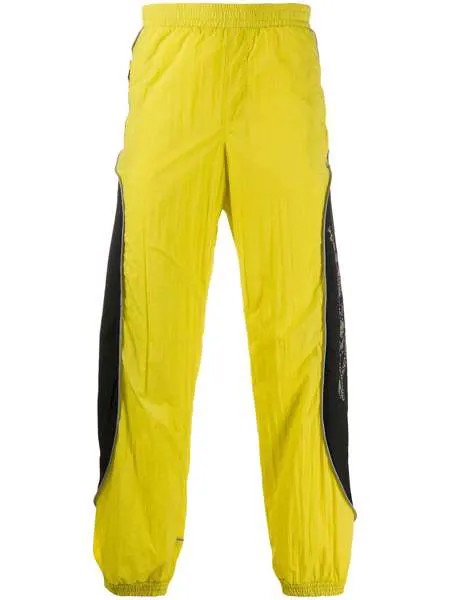 Just Cavalli спортивные брюки с контрастными вставками