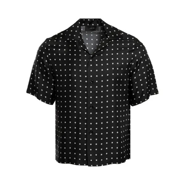 Рубашка Amiri Mix And Match MA Short-Sleeve 'Black', черный