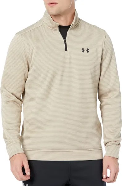 Свитер Storm из флиса на молнии 1/4 Under Armour Golf, цвет Highland Buff/Black