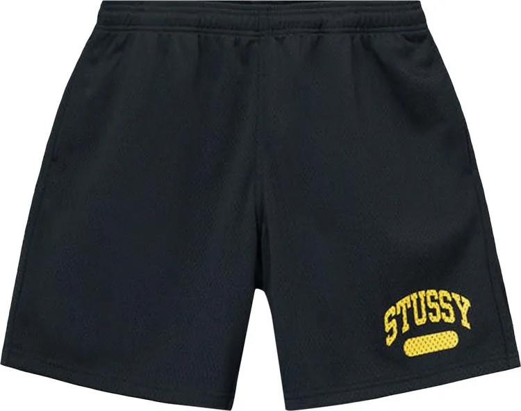 Шорты Stussy Arch Mesh Short 'Black', черный