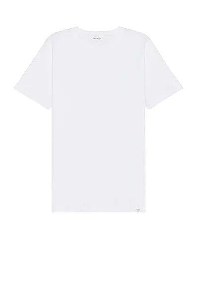 Футболка Norse Projects Niels Standard T-shirt, белый