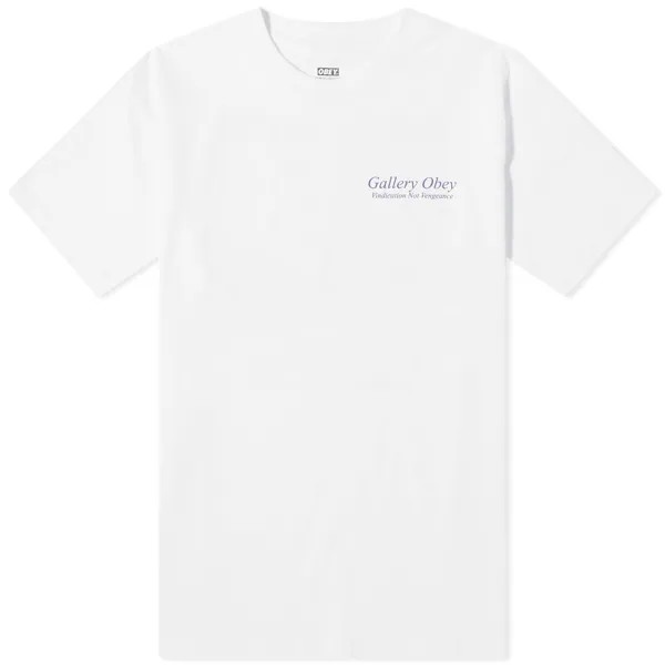 Футболка Obey Gallery Obey T-Shirt, белый