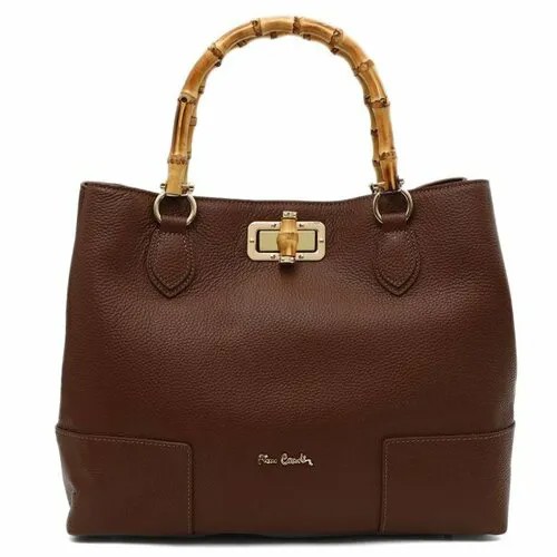 Сумка тоут Pierre Cardin, коричневый