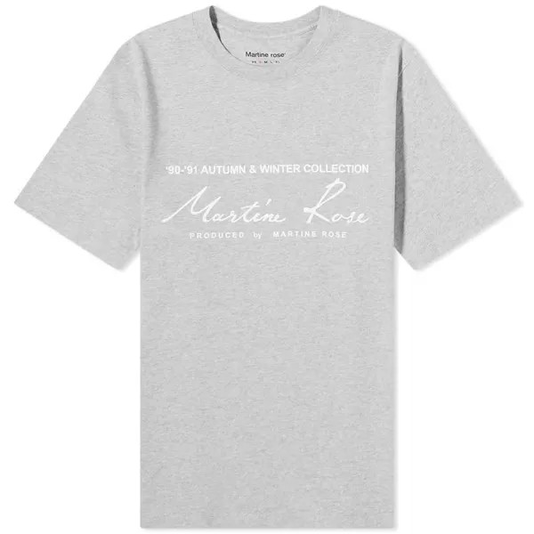 Футболка Martine Rose Classic Logo Tee