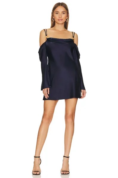 Платье мини House of Harlow 1960 x REVOLVE Vanessa, темно-синий