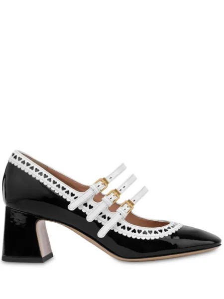 Moschino туфли Мэри Джейн, черный