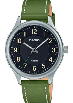Японские наручные  мужские часы Casio MTP-B160L-1B1. Коллекция Analog