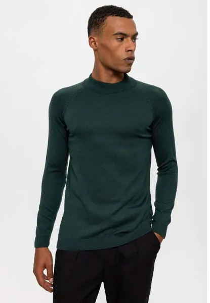 Свитер Mock Turtleneck Antioch, зеленый