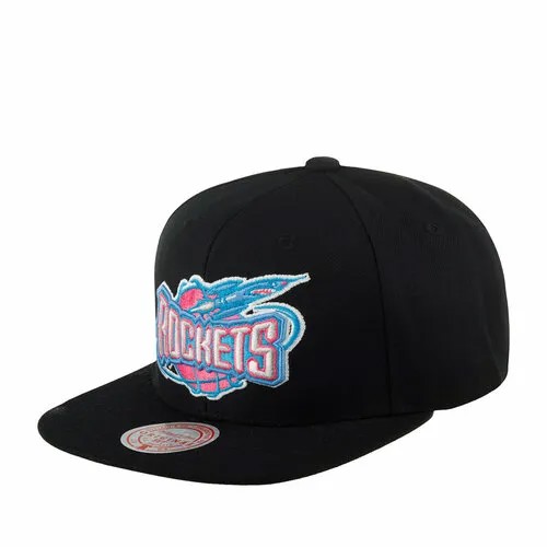 Бейсболка Mitchell & Ness, размер OneSize, черный