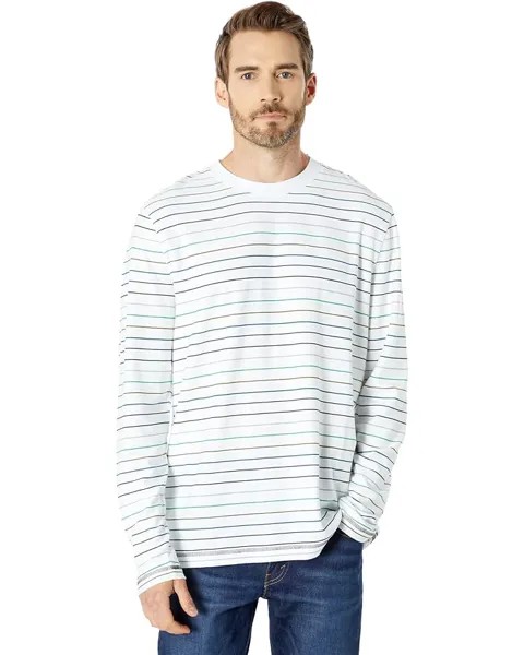 Футболка Ted Baker Wassap Long Sleeve Striped, белый
