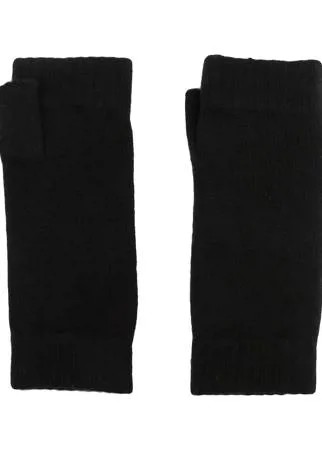 N.Peal перчатки-митенки из органического кашемира
