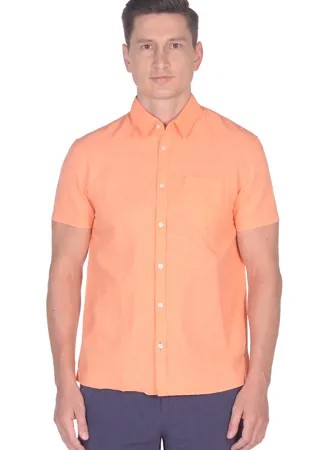 Рубашка мужская Baon B689008 оранжевая S