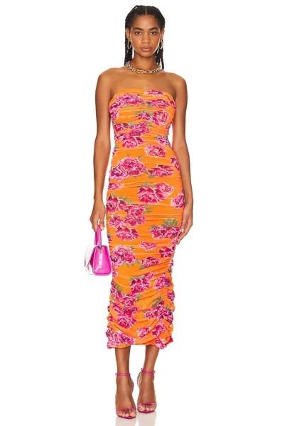 Платье SAU LEE Farrah, цвет Orange & Pink