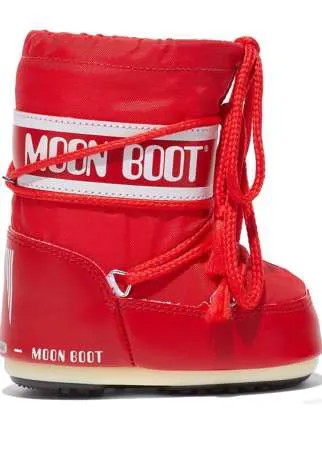 Moon Boot Kids ДЕТСКИЕ САПОГИ ICON MINI RED NYLON