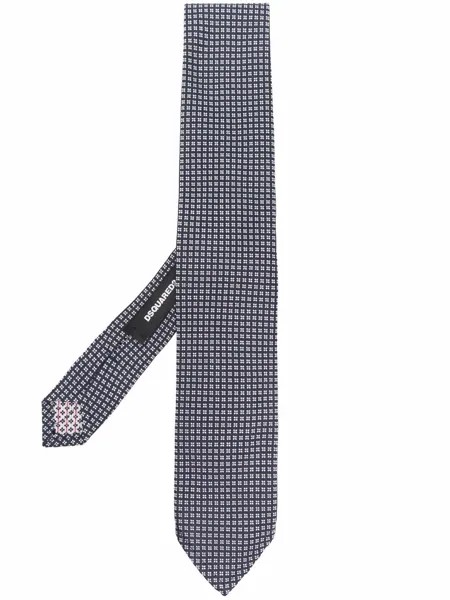 Dsquared2 галстук с вышитым узором