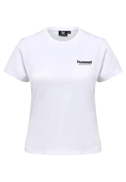 Футболка с принтом Hummel, белый