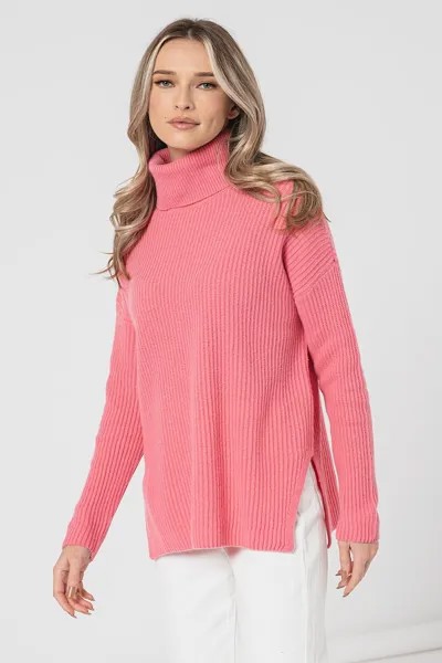 Шерстяной свитер и поло United Colors Of Benetton, розовый