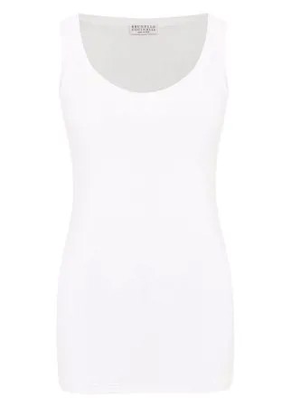 Хлопковая майка Brunello Cucinelli
