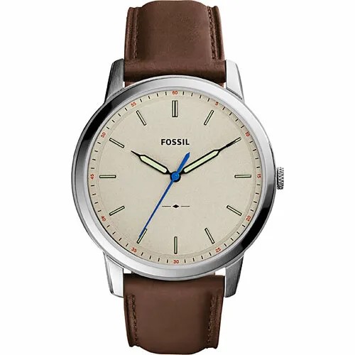 Наручные часы FOSSIL FS5306, серый, коричневый