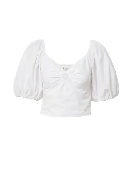 Блуза Abercrombie & Fitch, белый