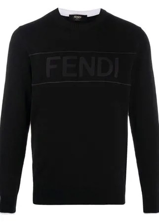 Fendi толстовка с логотипом