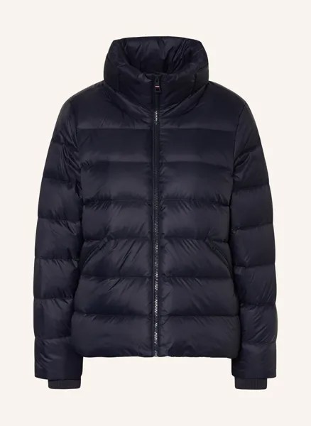 Пуховик со съемным капюшоном Tommy Hilfiger, синий