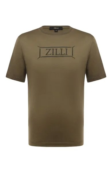 Хлопковая футболка Zilli