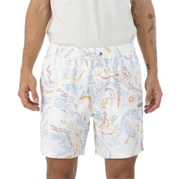 Шорты для плавания Hurley Explore H2O Dri Trek II 17.5´ Swimming Shorts, белый
