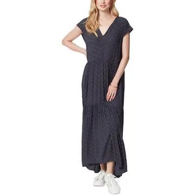 Jessica Simpson Женское длинное повседневное платье макси со рюшами BHFO 0456