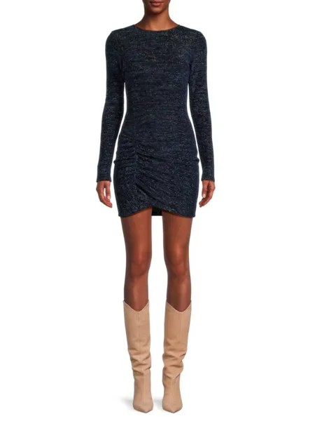 Платье Portia с эффектом металлик Ramy Brook, цвет Black Multi
