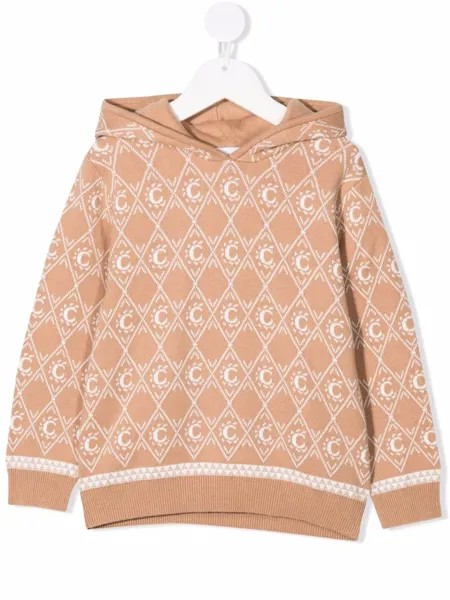 Chloé Kids худи с логотипом