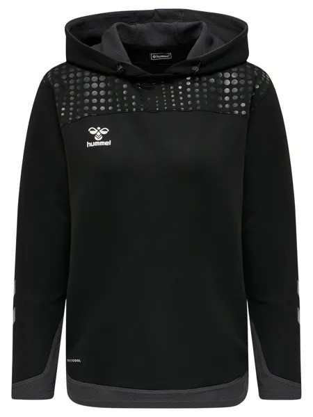 Толстовка Hummel Poly Hoodie Hmllead Women Poly Hoodie, черный