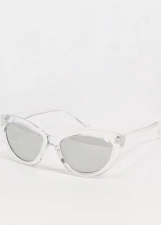 Прозрачные солнцезащитные очки в крупной оправе AJ Morgan-Зеленый цвет