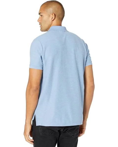 Поло U.S. POLO ASSN. Ultimate Pique Polo Shirt, цвет Vista Blue Heather