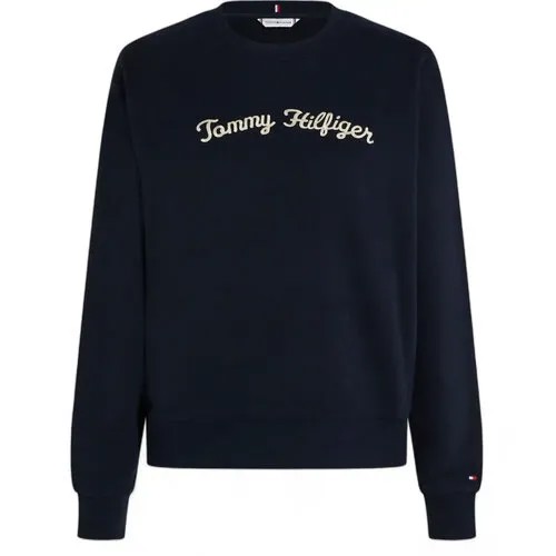 Свитшот TOMMY HILFIGER, размер S, синий