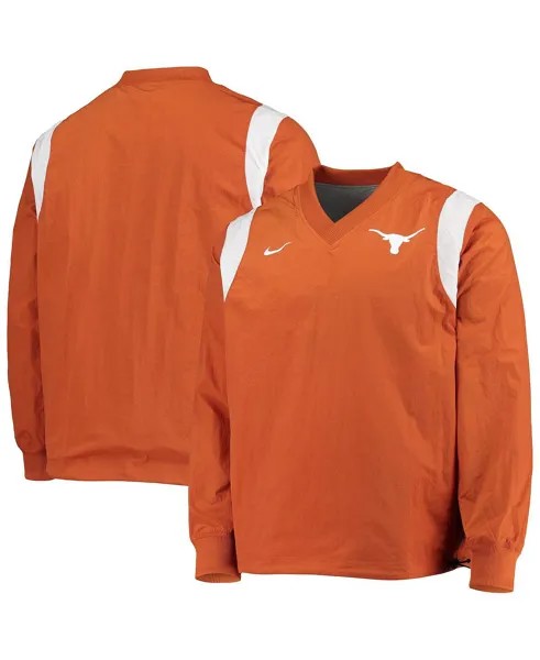 Мужская куртка-ветровка texas orange texas longhorns rev pullover Nike, мульти