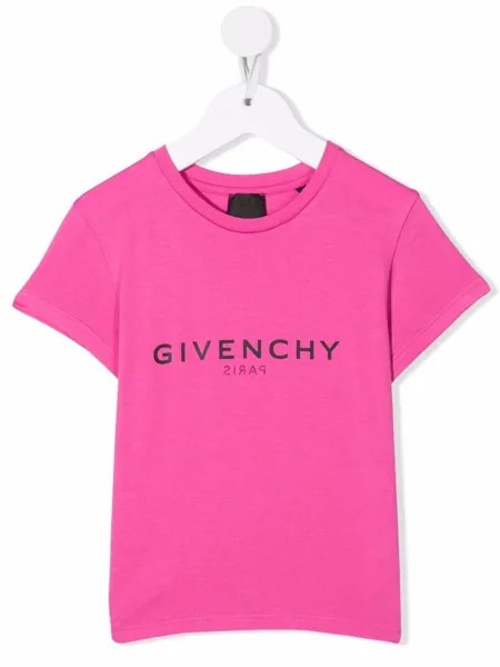 Givenchy Kids футболка с логотипом