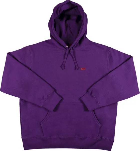 Толстовка Supreme Small Box Hooded Sweatshirt 'Purple', фиолетовый
