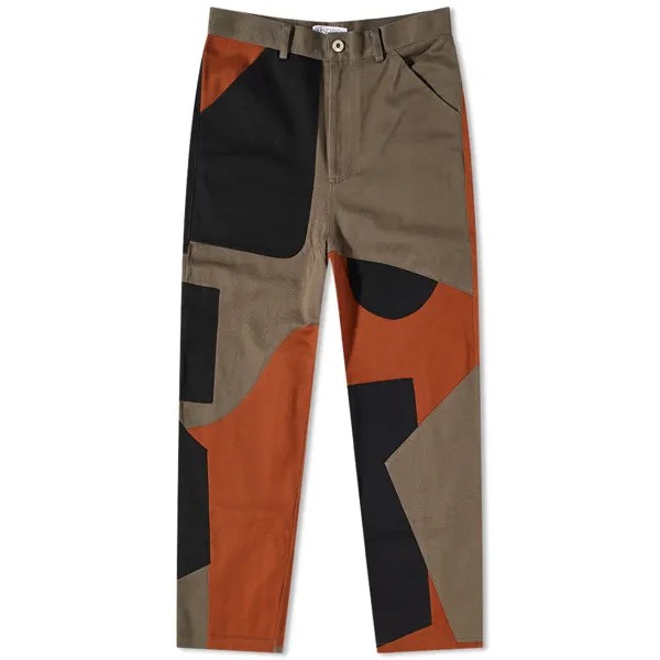 Брюки JW Anderson Patchwork Fatigue Trousers