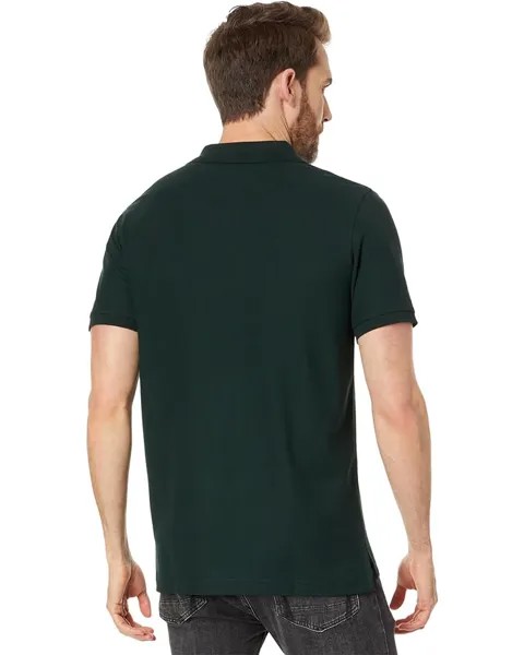 Поло Psycho Bunny Classic Pique Polo, цвет Forest Green