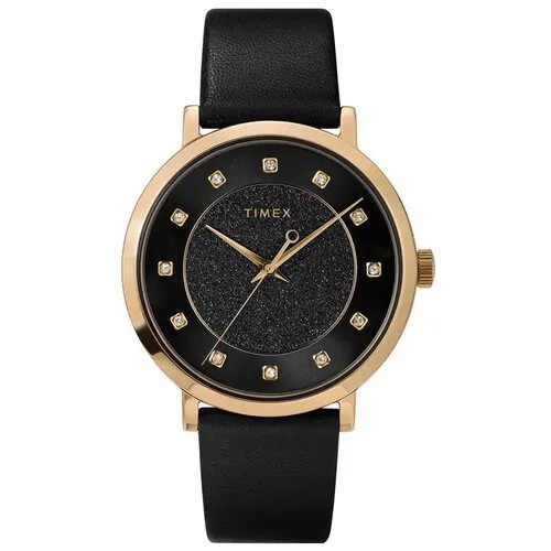 Наручные часы TIMEX Celestial Opulence Timex TW2U41200, золотой, черный