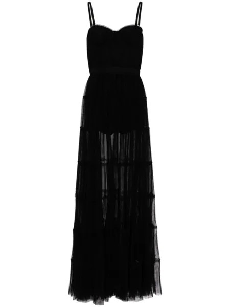 Платье макси Deena alice + olivia, черный