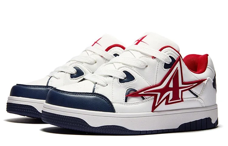 Кроссовки A1 Skateboarding Shoes Unisex Low-top, черный/белый