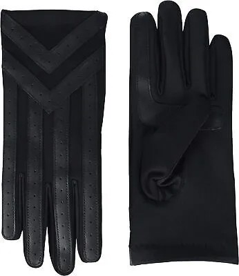 Isotoner Мужские перчатки из спандекса с сенсорным экраном и шевроном на флисовой подкладке